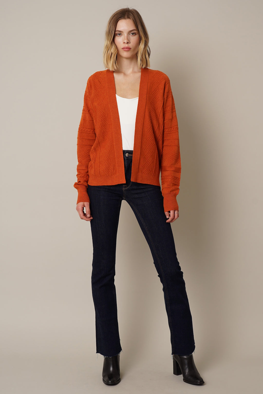 Cyrus Cable Knit Cardigan