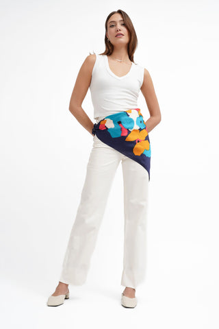The Painterly Silk Scarf