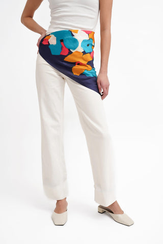 The Painterly Silk Scarf