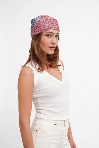 The Pleated Silk Scarf