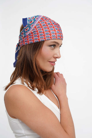 The Pleated Silk Scarf