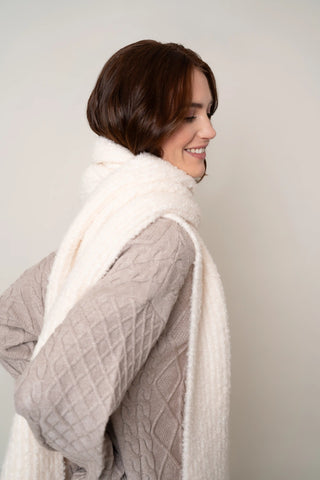 The Soft Bouclé Scarf