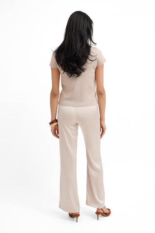 The Slim Button Knit Tee