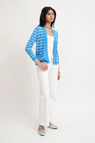 The Harbor Stripe Cardigan