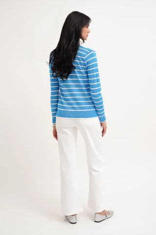 The Harbor Stripe Cardigan