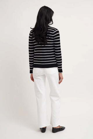 The Harbor Stripe Cardigan