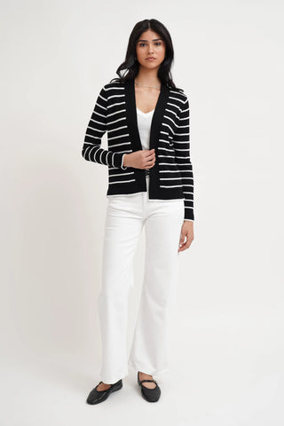 The Harbor Stripe Cardigan