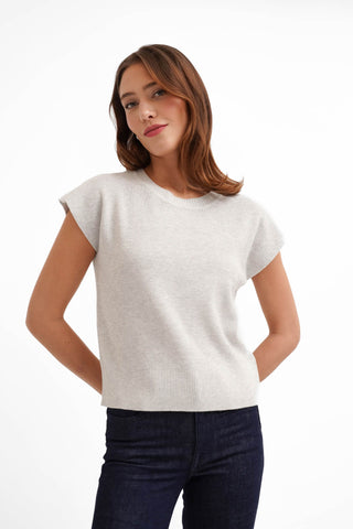 The Structured Cap Sleeve Knit
