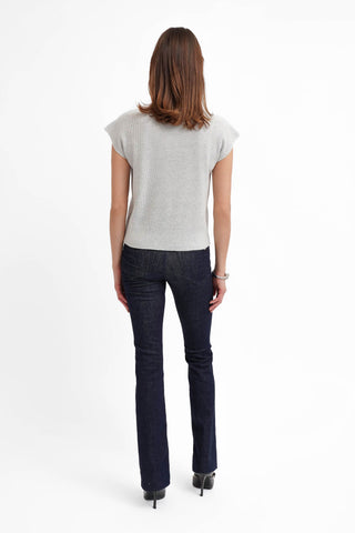 The Structured Cap Sleeve Knit