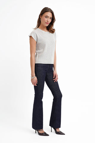The Structured Cap Sleeve Knit