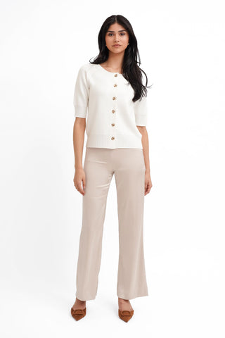 The Soft Structure Short Sleeve Cardigan