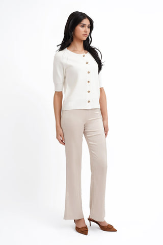 The Soft Structure Short Sleeve Cardigan