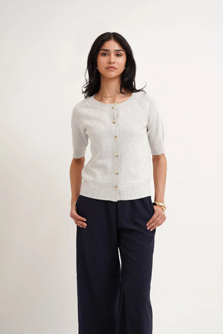 The Soft Structure Short Sleeve Cardigan
