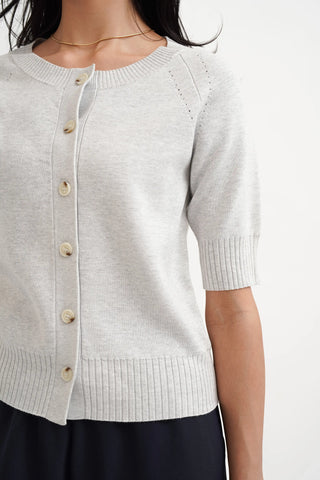 The Soft Structure Short Sleeve Cardigan