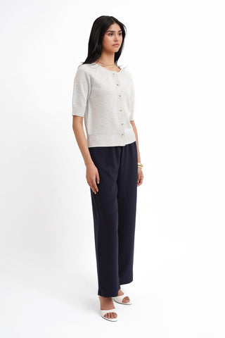 The Soft Structure Short Sleeve Cardigan