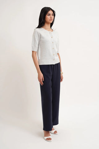 The Soft Structure Short Sleeve Cardigan