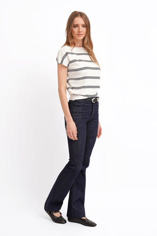 The Fine Line Knit Tee