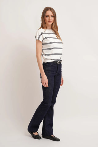 The Fine Line Knit Tee