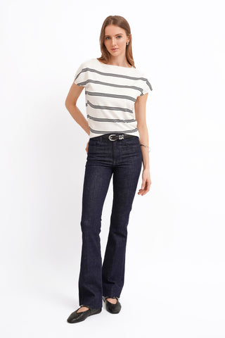 The Fine Line Knit Tee