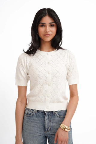 The Delicate Diamond Cardigan