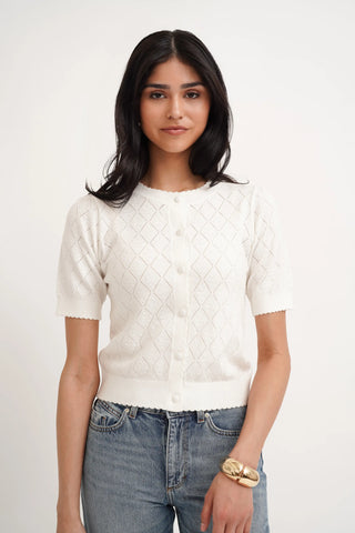 The Delicate Diamond Cardigan