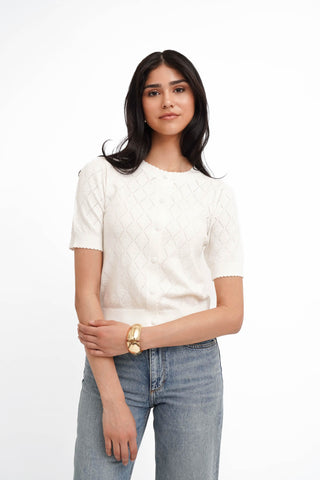 The Delicate Diamond Cardigan