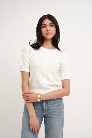 The Delicate Diamond Cardigan