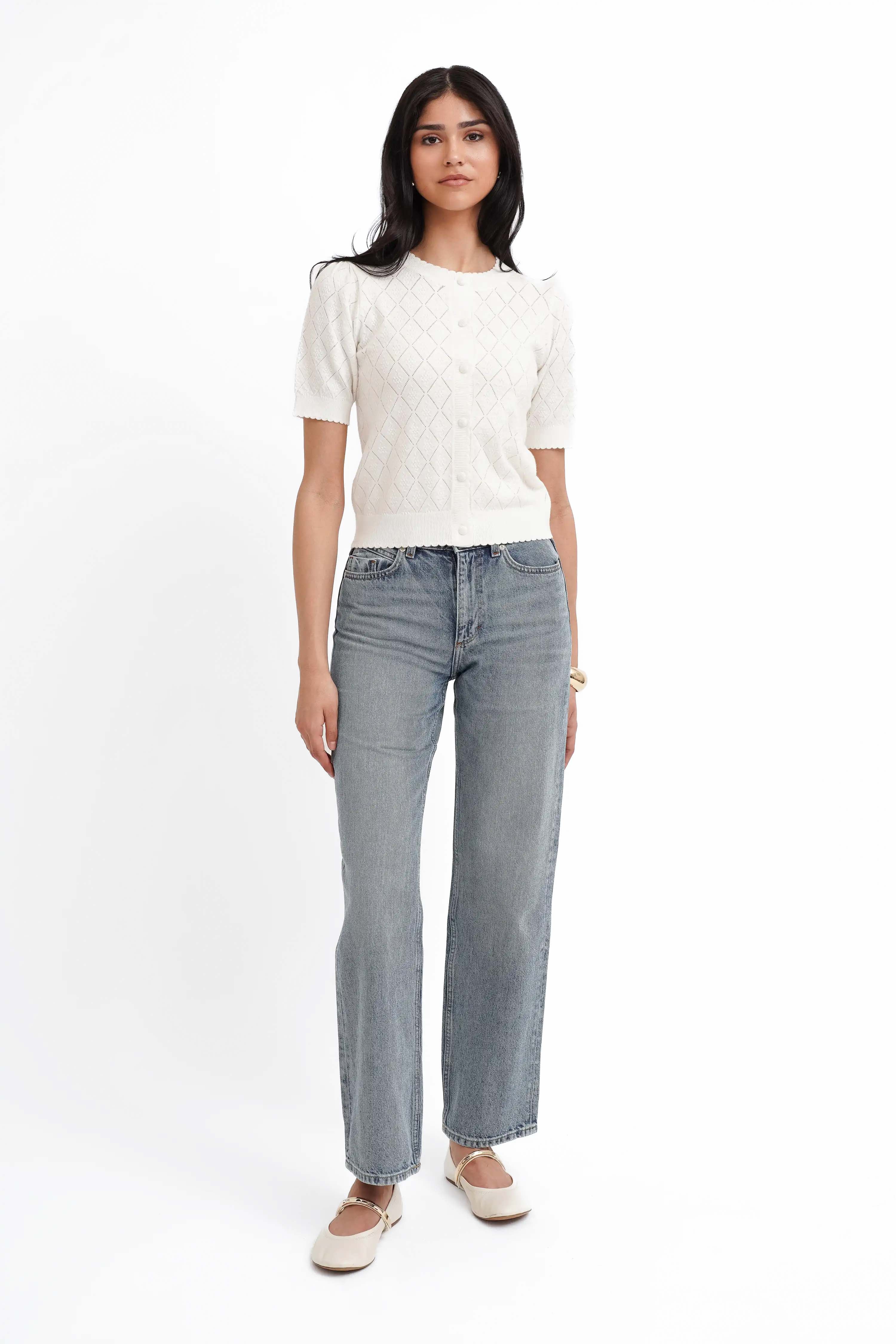 The Delicate Diamond Cardigan