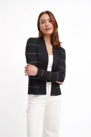 The Fine Line Open Cardigan