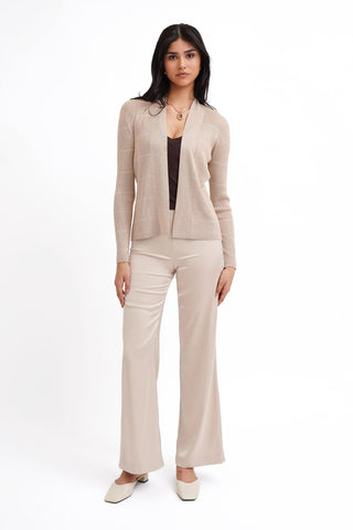 The Fine Line Open Cardigan