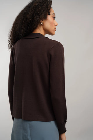 The Zip Collar Cardigan