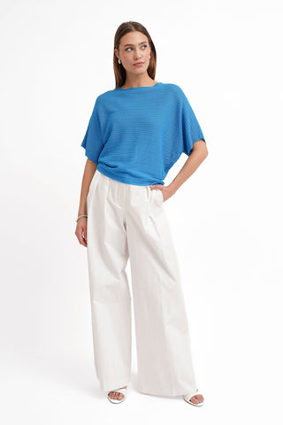 The Textured Dolman Tee