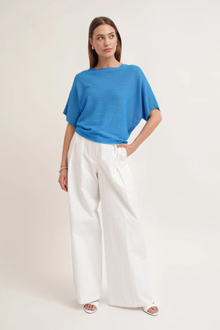 The Textured Dolman Tee