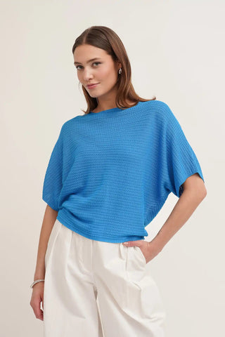 The Textured Dolman Tee
