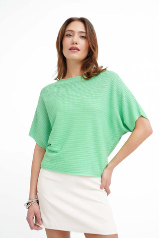 The Textured Dolman Tee