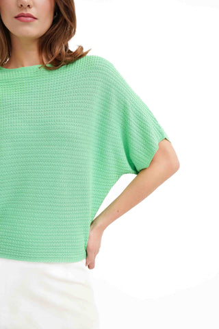 The Textured Dolman Tee