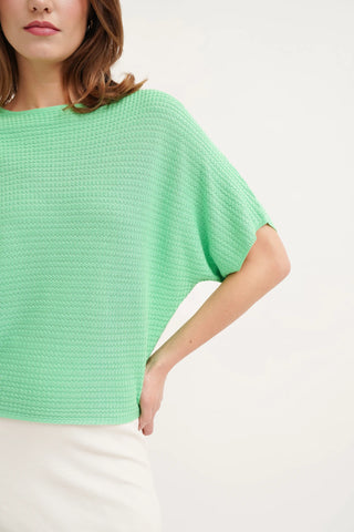 The Textured Dolman Tee