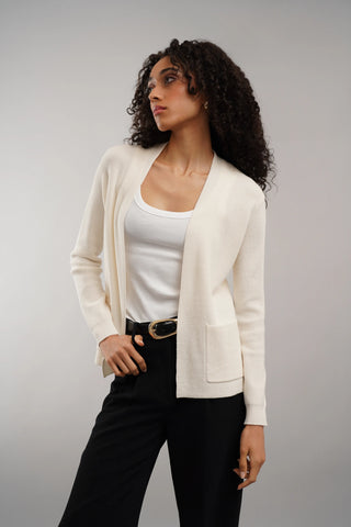 The Soft Structure Pocket Open Cardigan