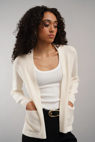 The Soft Structure Pocket Open Cardigan