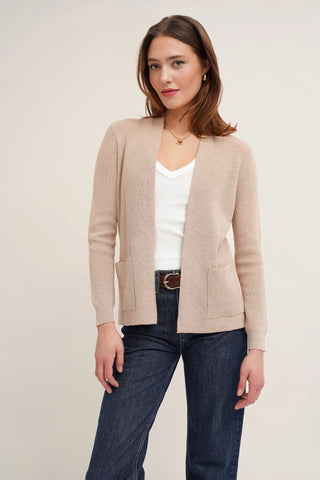 The Soft Structure Pocket Open Cardigan