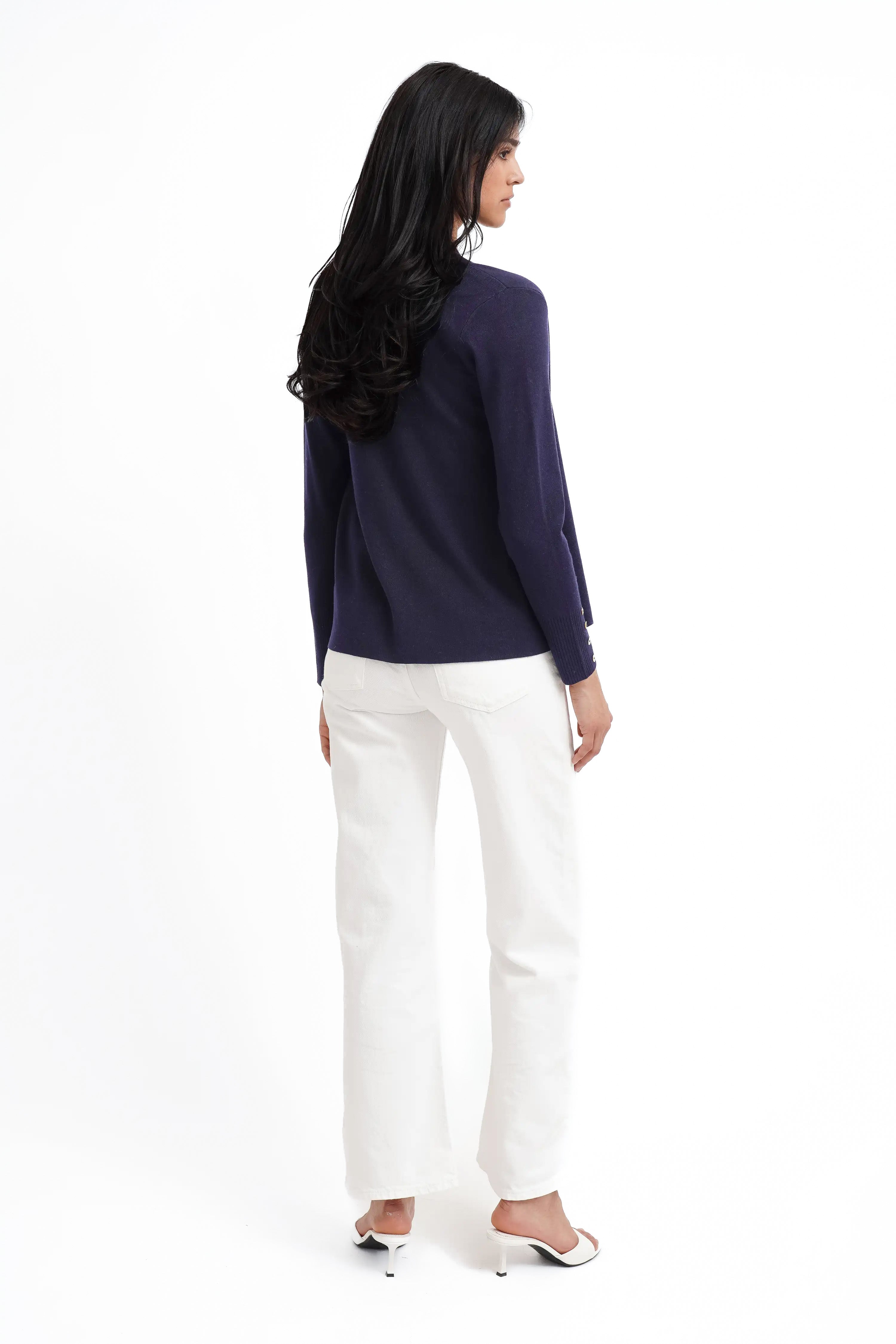 Cyrus - The Draped Ease Open Cardigan