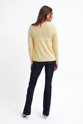 The Draped Ease Open Cardigan