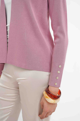 The Draped Ease Open Cardigan