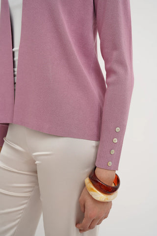 The Draped Ease Open Cardigan