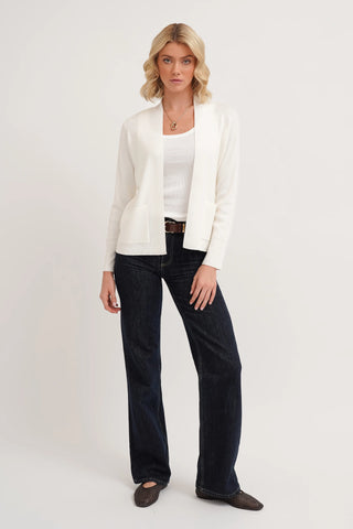 The Refined Open Cardigan