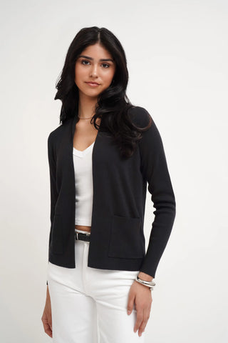 The Tailored Open Cardigan