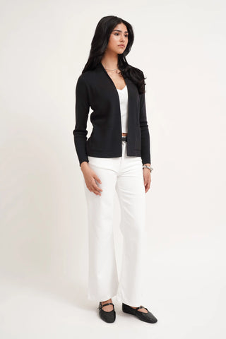 The Tailored Open Cardigan
