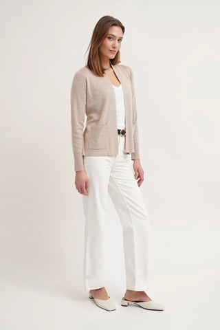 The Tailored Open Cardigan