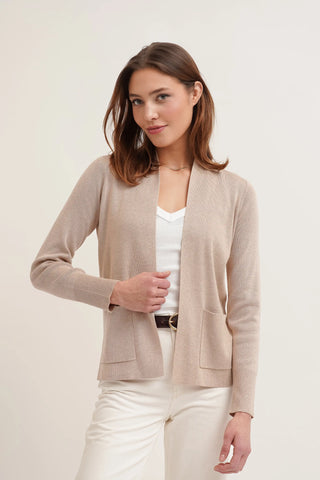 The Tailored Open Cardigan