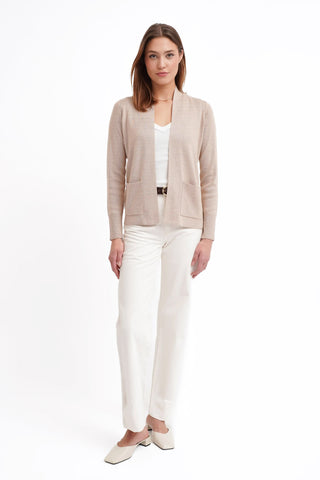 The Tailored Open Cardigan